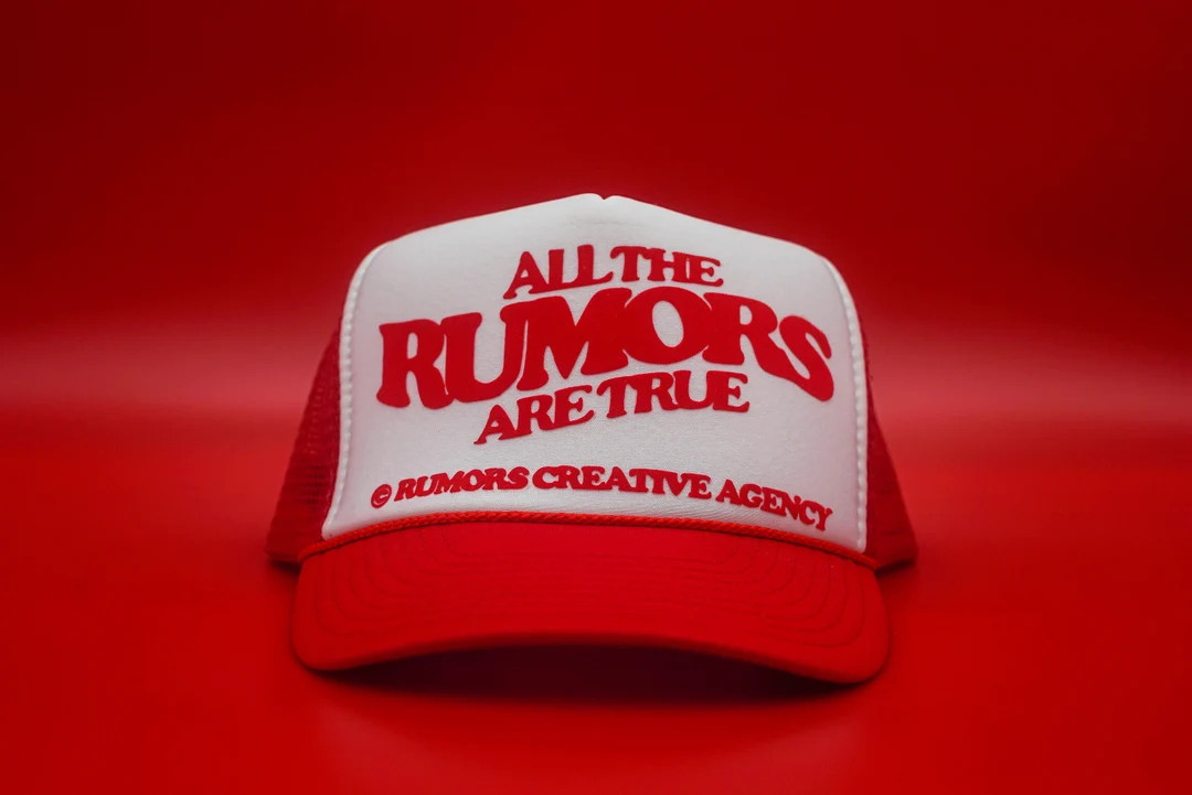 All the RUMORS are true trendy trucker Hat, adjustable fit | Etsy (US)