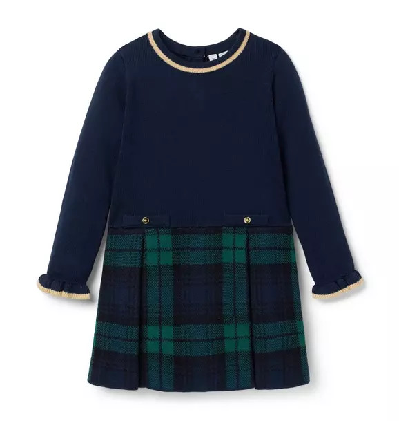 The Tartan Sweater Dress | Janie and Jack