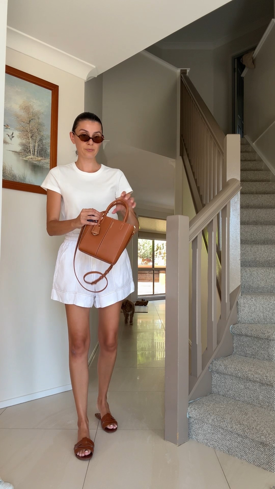 An outfit I wore last week as a mum of two on a hot summers day. Shorts are Jag (size 10), top is assembly label and slides from Zara. Bag is new Maison De Sabre x 

#LTKstyletip #LTKaustralia
