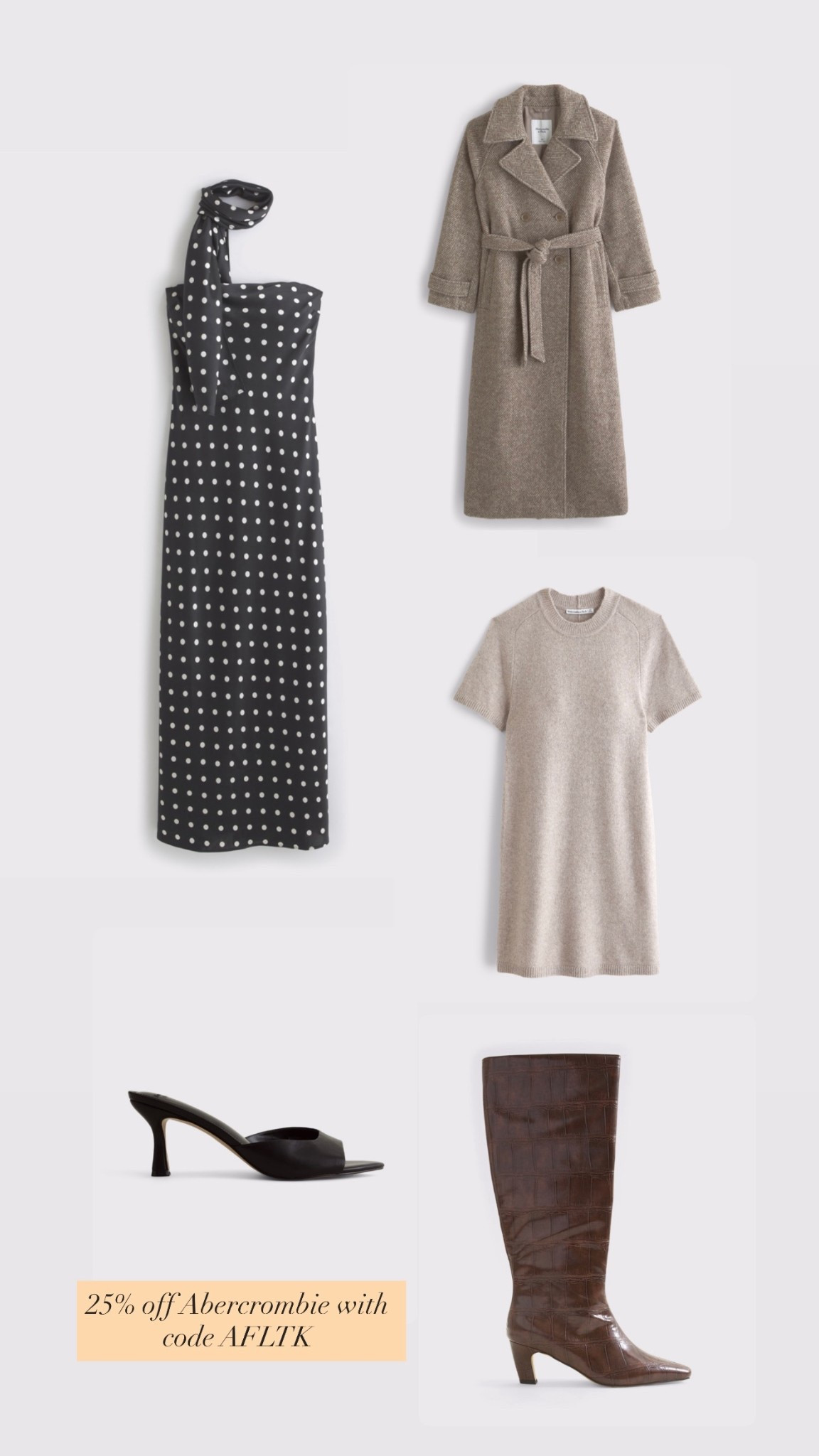 25% off Abercrombie through LTK app. Code is STACKABLE!! 

#LTKSaleAlert #LTKFallSale #LTKSeasonal