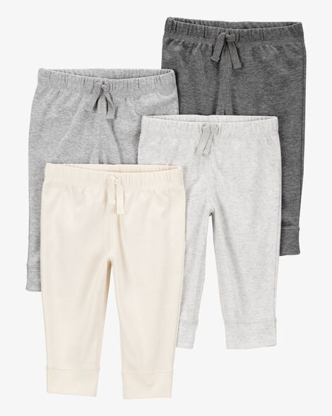 Baby 4-Pack Pull-On Pants | Carter's Inc