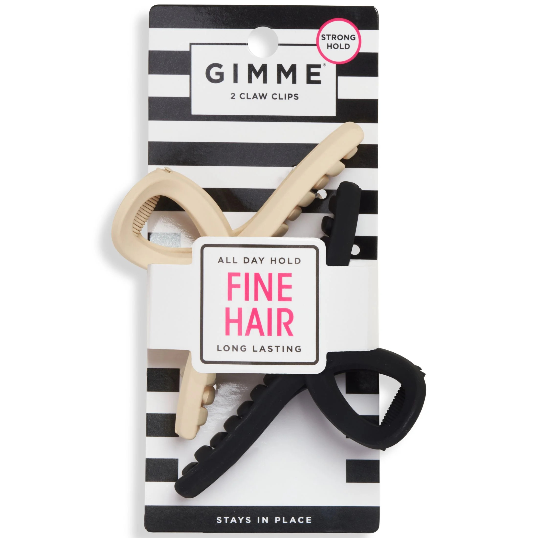Gimme Loop Claw Clip, Black Blonde, 2 Ct | Walmart (US)