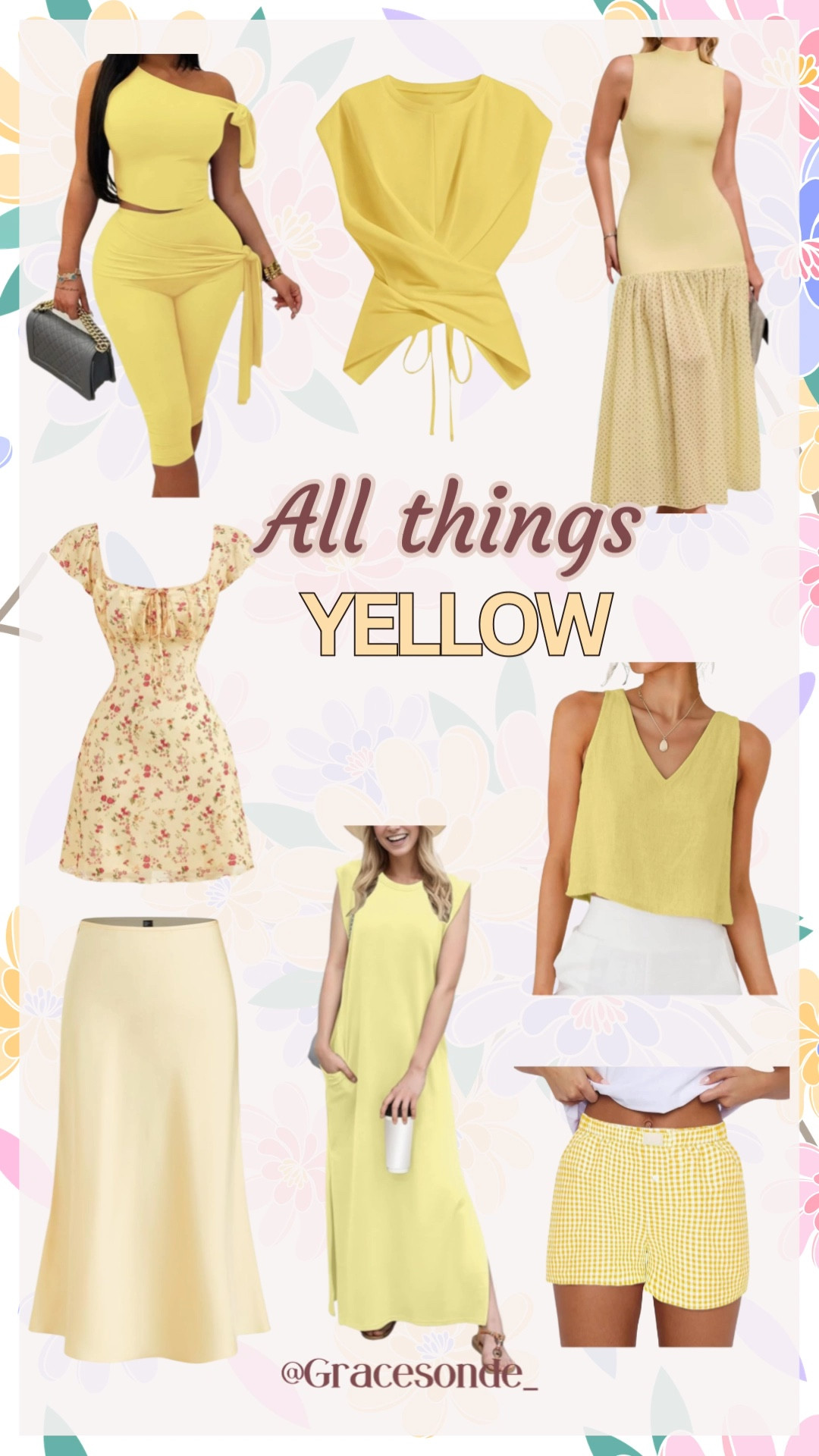Yellow is the perfect addition to your wardrobe this spring and summer! 
💛⭐️🌟🌻🌝🐝🌙🌼🐥🐣🍍🍋🧀🍯

#LTKMidsize #LTKSpringSale #LTKootd