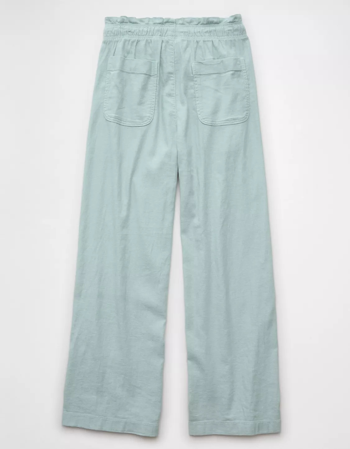AE Dreamy Drape Linen-Blend Pull-On Pant | American Eagle Outfitters (US & CA)