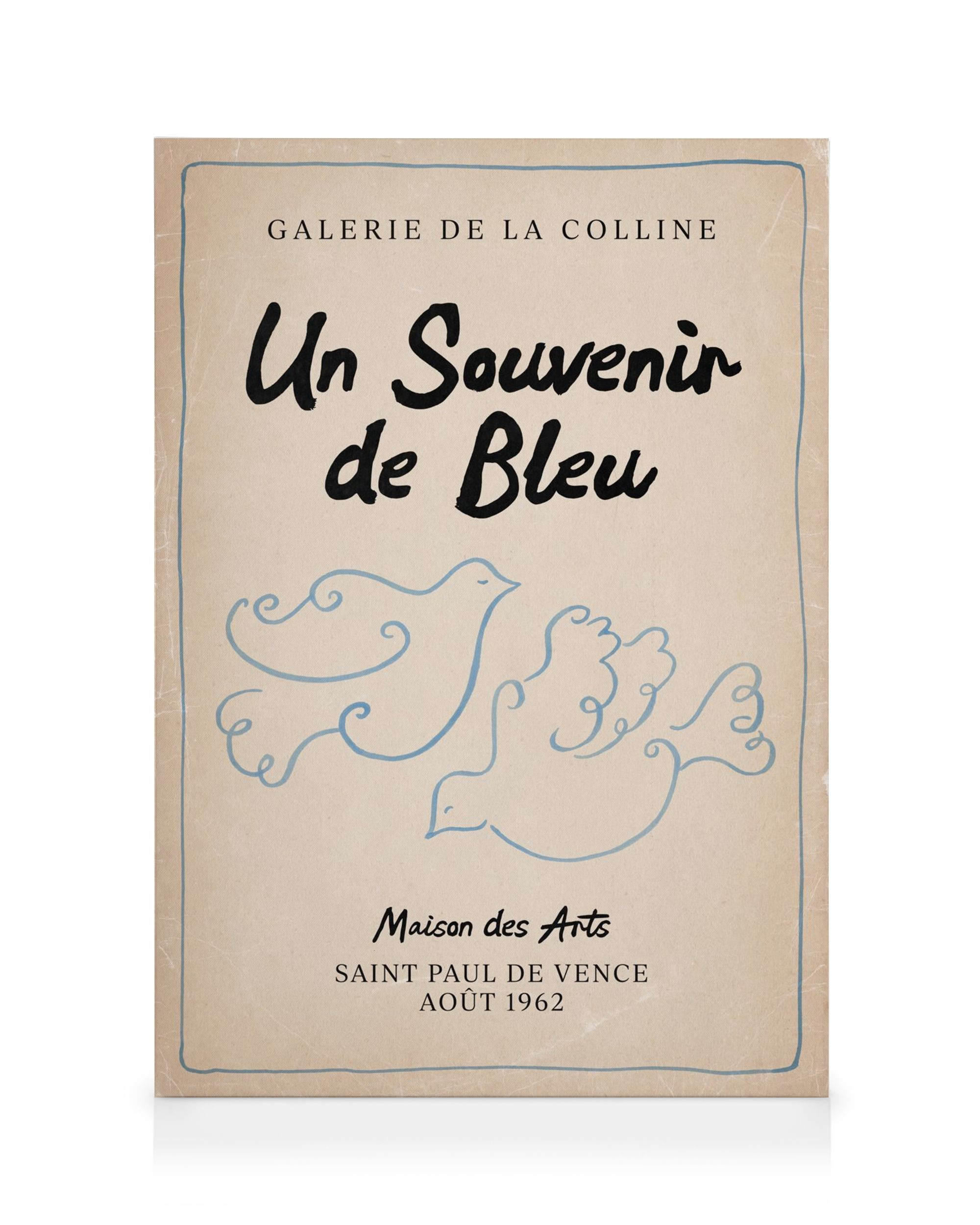 Galerie de la Colline Exhibition Canvas print | Desenio