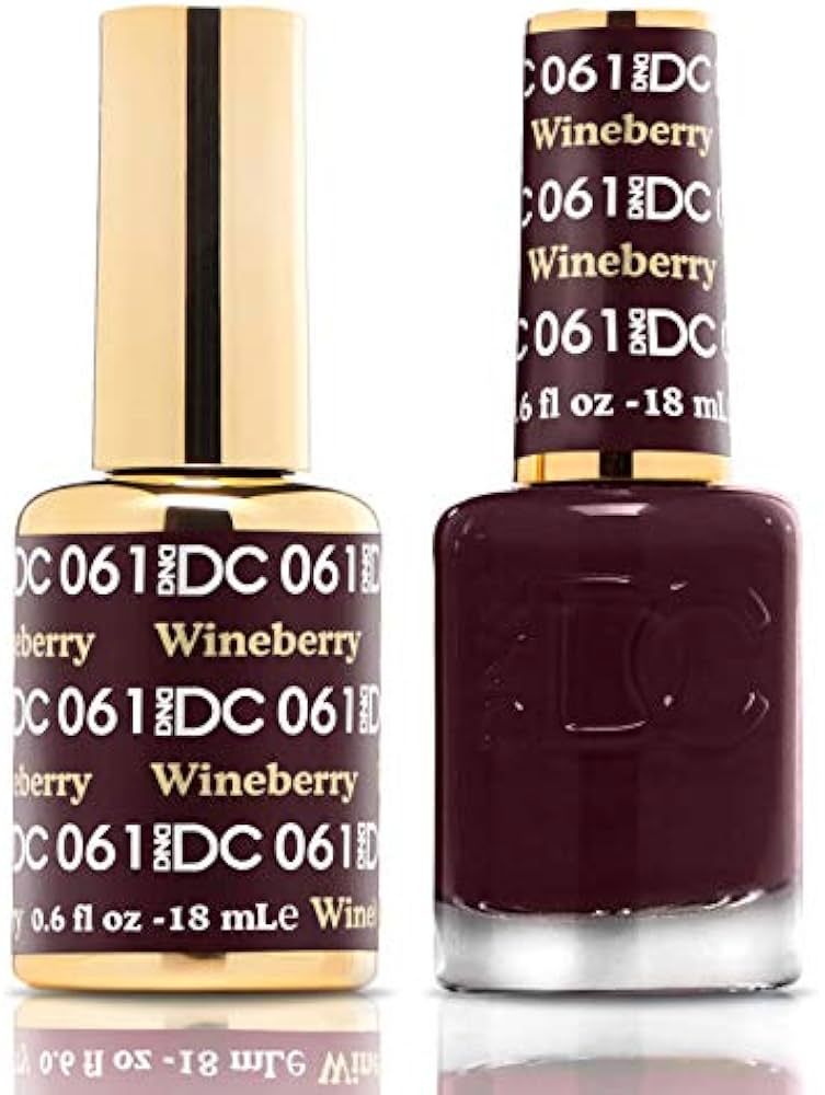 DND Premium DC Gel Set (DC 061 WINE BERRY) | Amazon (US)