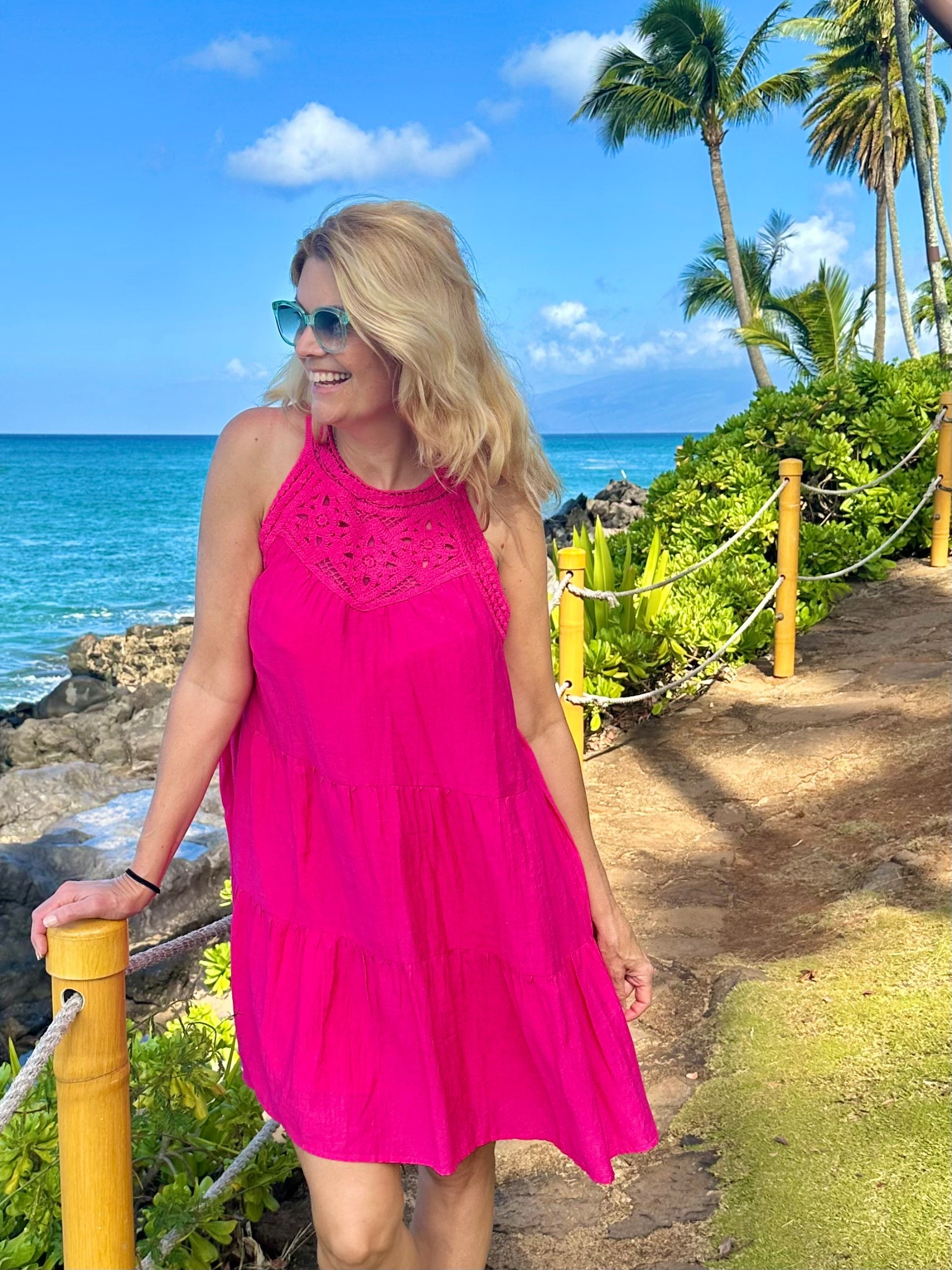 I love a bright color in the tropics. This dress is so comfortable, so cute, and so breezy.

#LTKOver40 #LTKFindsUnder50 #LTKMidsize