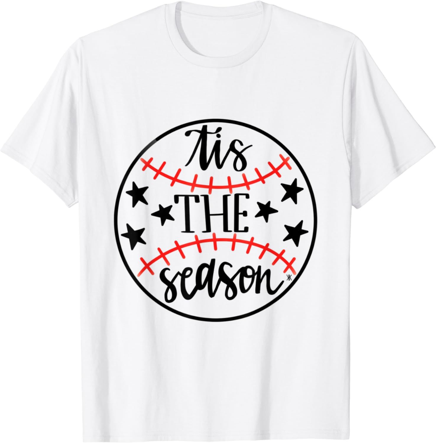 'Tis The Season Baseball T-Shirt | Amazon (US)