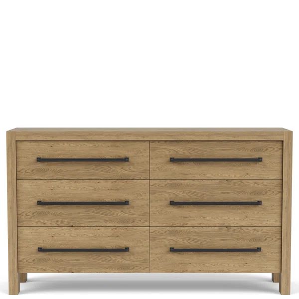 Laroche 6 - Drawer Double Dresser | Wayfair North America