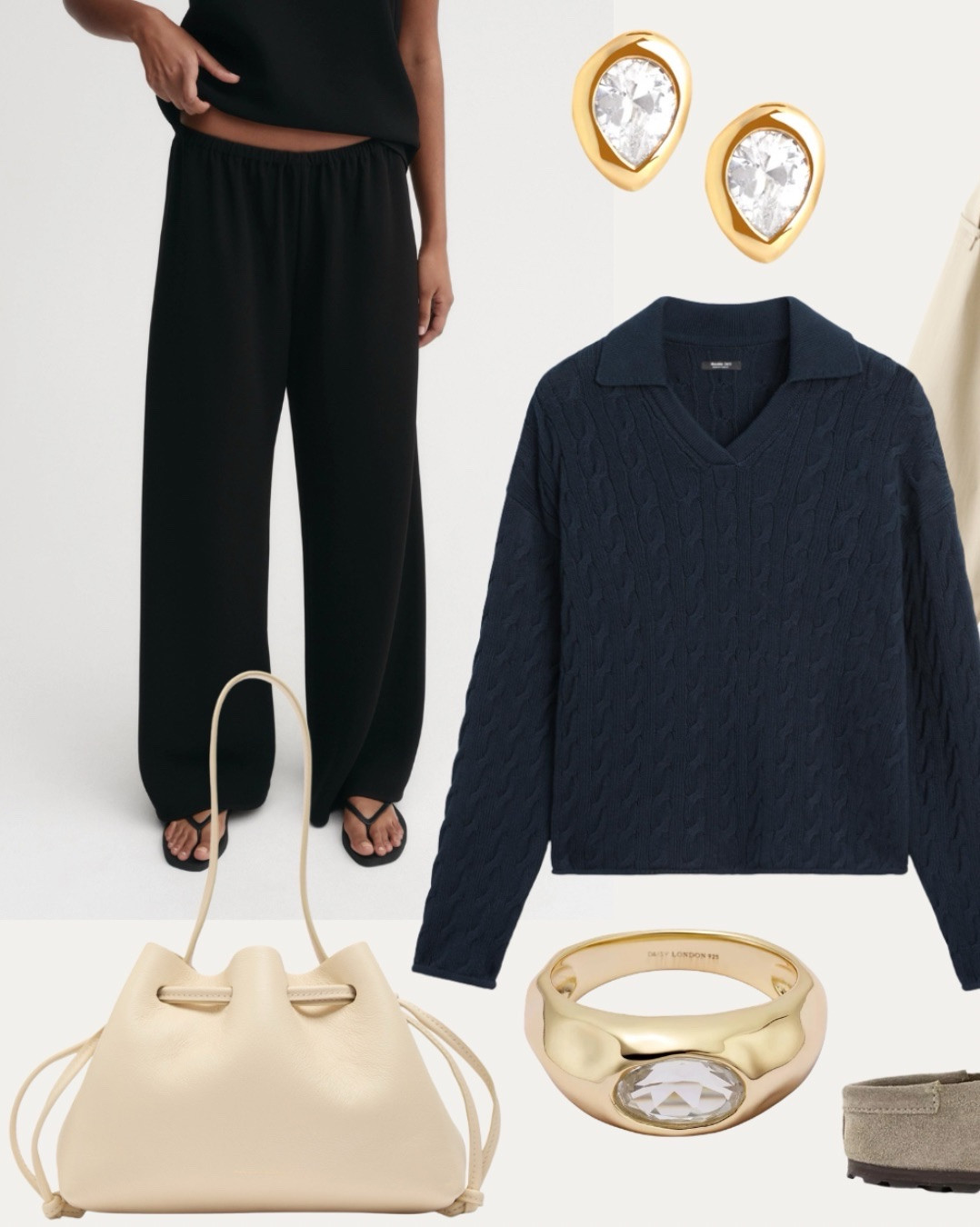 Gold detailing, old Hollywood knitwear, arm candy, Hollywood lipstick and elevated basics. 

#LTKuk #LTKwinter #LTKstyletip