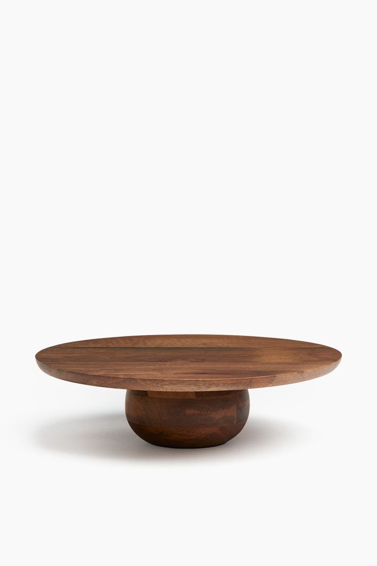 Wooden Cake Stand - Brown - Home All | H&M US | H&M (US + CA)