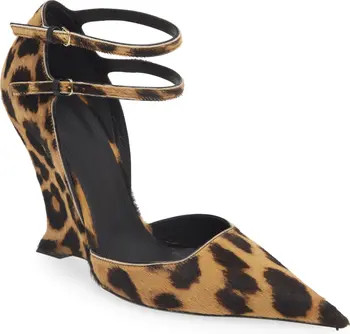 FERRAGAMO Vidya Genuine Calf Hair Pointed Toe Pump (Women) | Nordstrom | Nordstrom