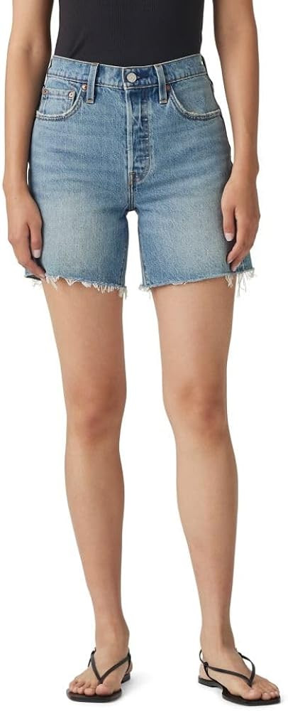 Levi's Women's 501 Mid Thigh Short | Amazon (US)