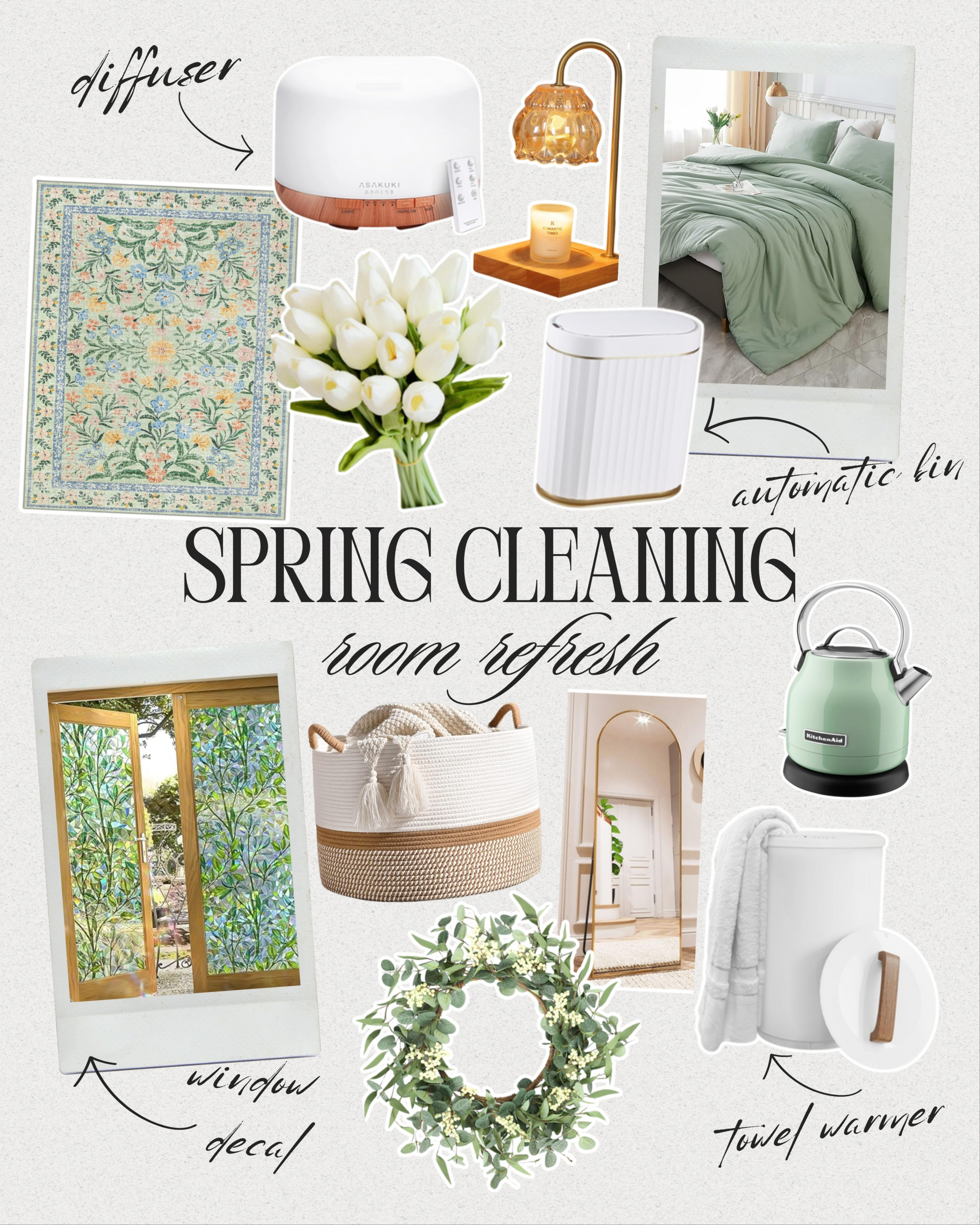 Sage Green is so cute for Spring!! All these are on sale as part of Amazons Big Spring Sale! 

#LTKSaleAlert #LTKHome