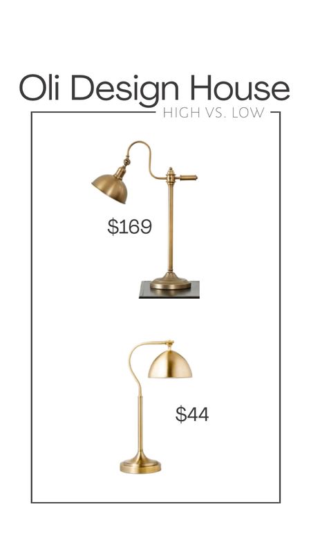 Look for less…brass table task lamp

#LTKGiftGuide #LTKhome #LTKunder50