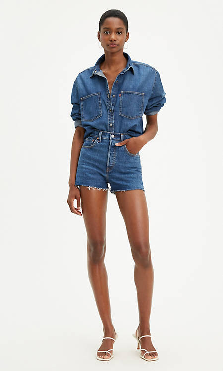 Ribcage Womens Shorts | LEVI'S (US)