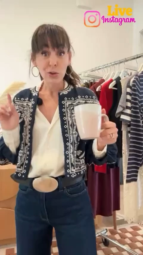 Coffee in my Closet LIVE styling session each week on Instagram .

This week I shared a new 9 piece capsule wardrobe that makes 52 unique outfits.

Join me every Tuesday at 9:30 PST and sign up for me free VIP shopper club on closetchoreograpy.com  for weekly recaps.