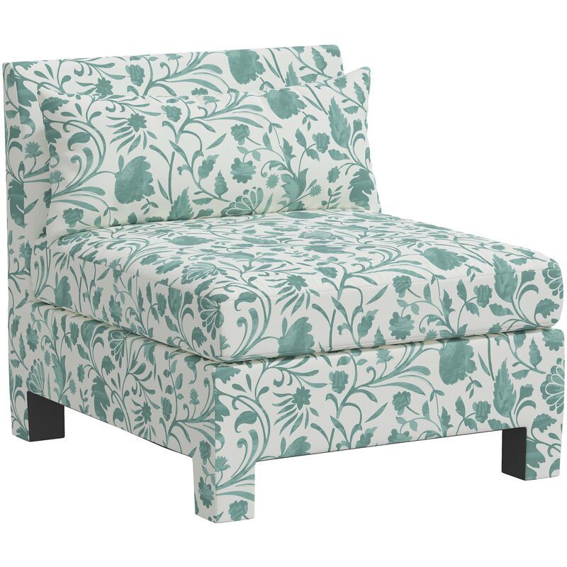 Bryn Vine Floral Slipper Chair | One Kings Lane