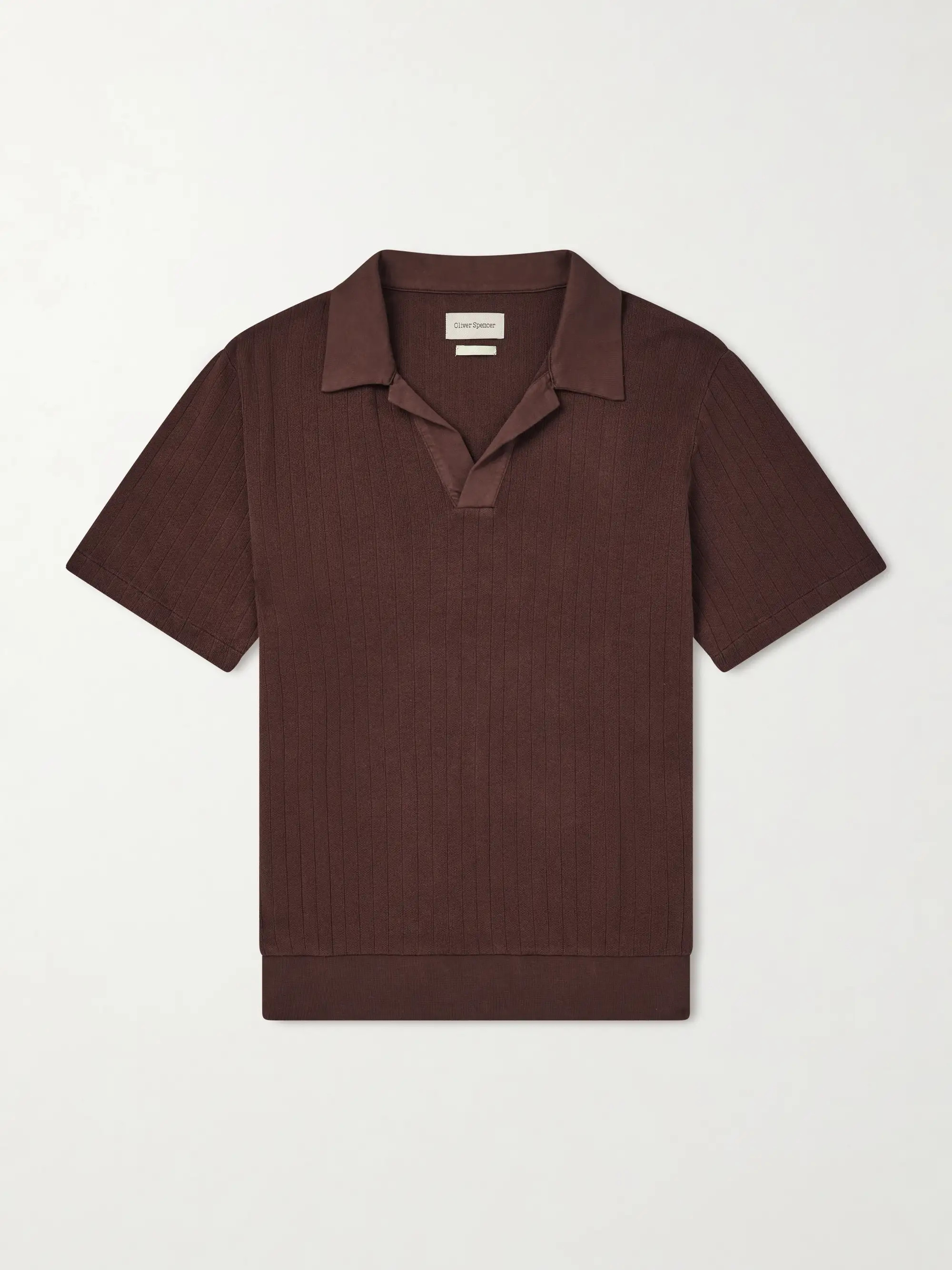 Westcott Open-Collar Organic Cotton Polo Shirt | Mr Porter (US & CA)