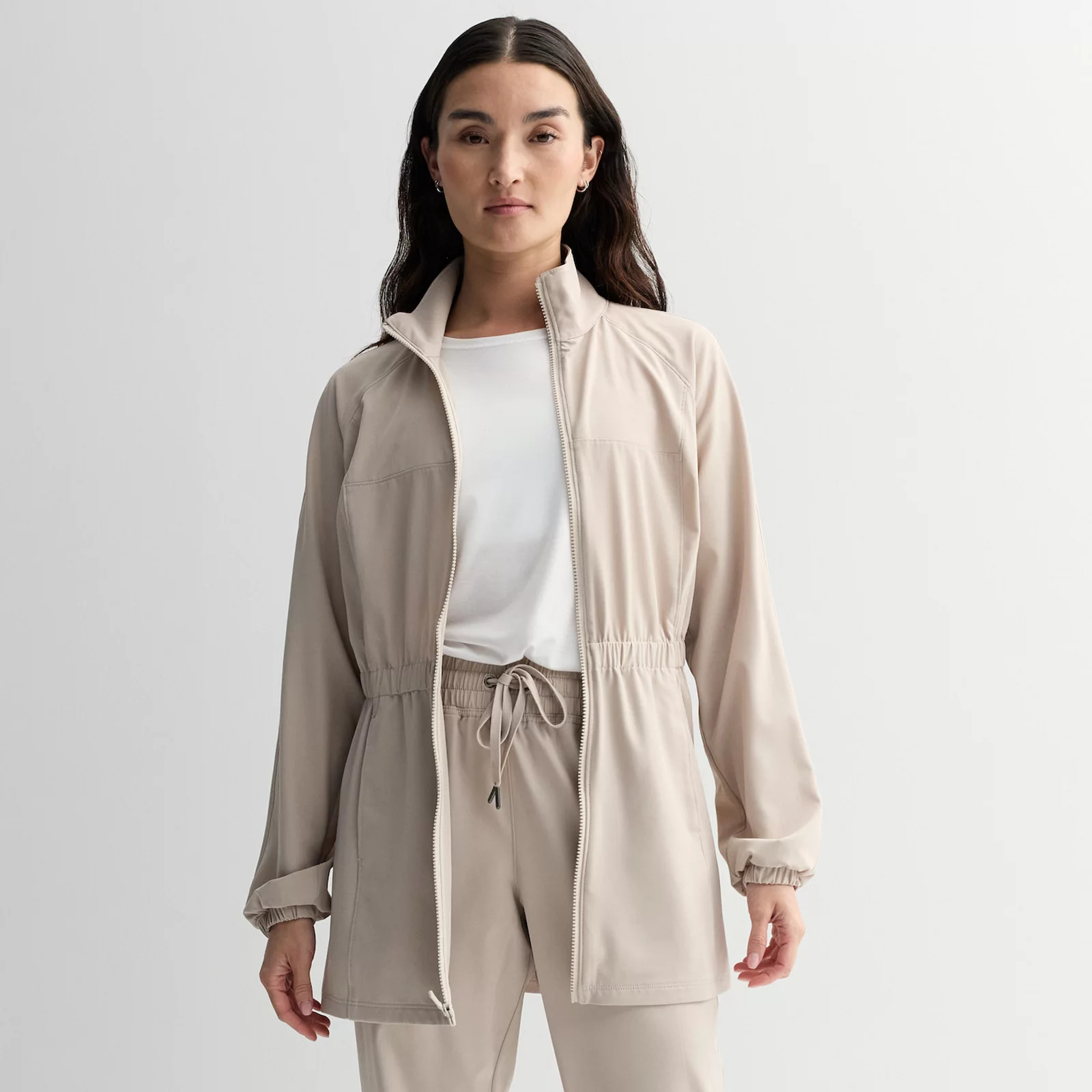 Women's Tek Gear® Woven Cinched Waist Jacket | Kohl's