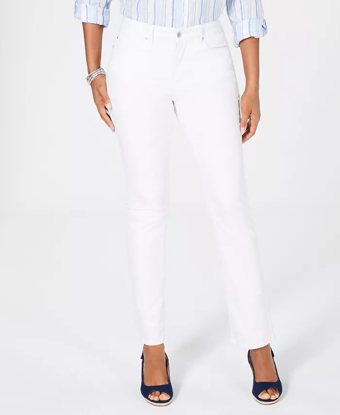 Women's Lexington Tummy Control Straight-Leg Jeans, Created for Macy's | Macys (US)