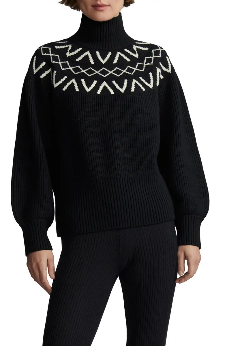 Marcie Fair Isle Mock Neck Sweater | Nordstrom