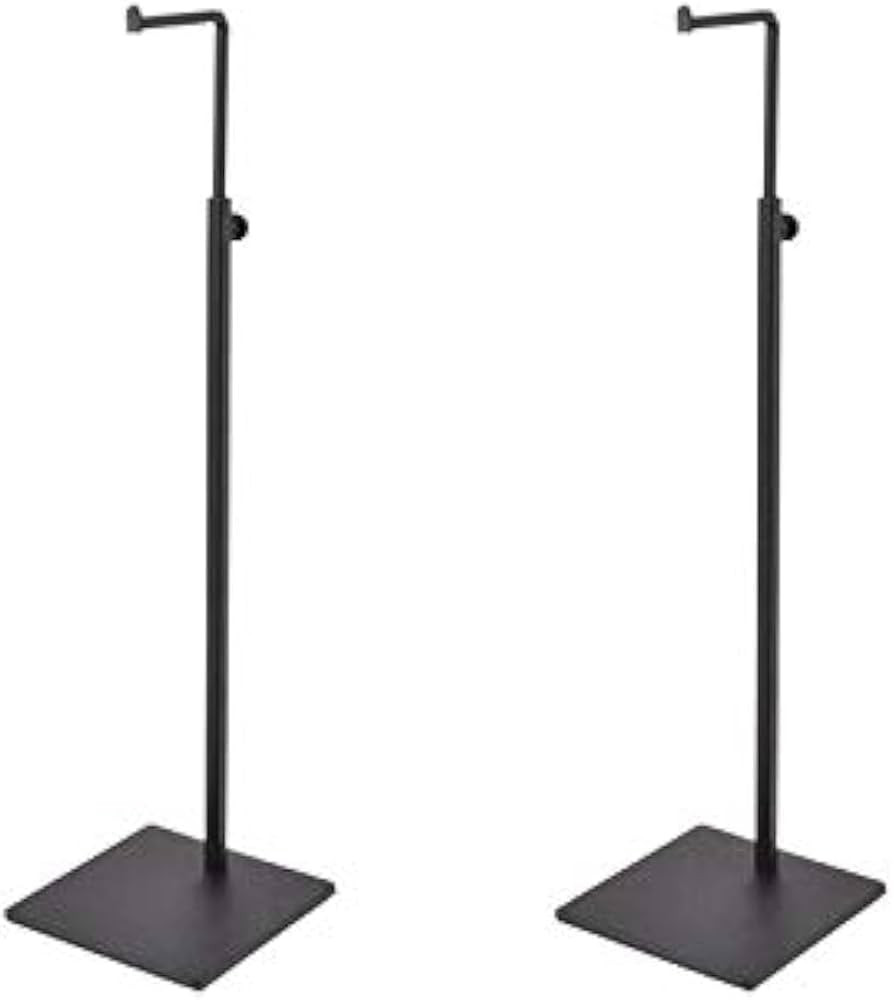 2 Pack Metal Handbag Rack Hanging Clutch Bag Holder Display stand Adjustable Height Retail Counte... | Amazon (US)