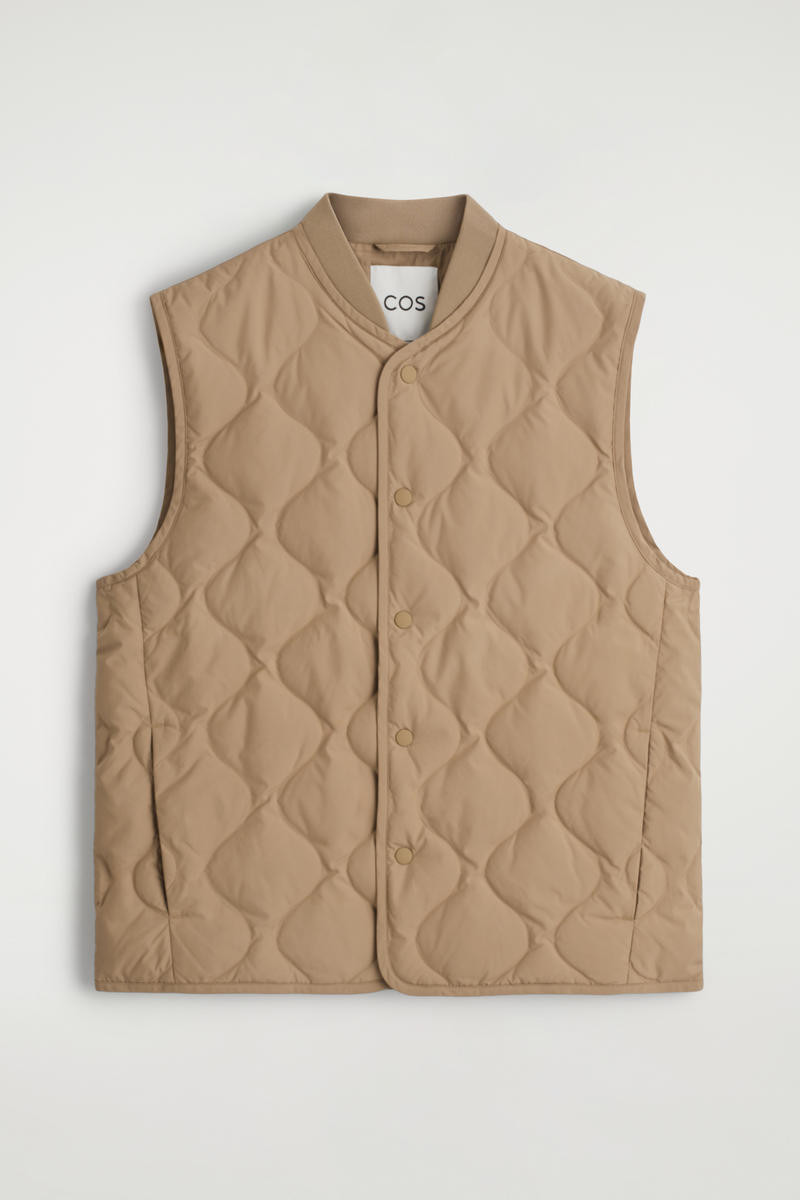 Quilted Down Gilet | COS UK