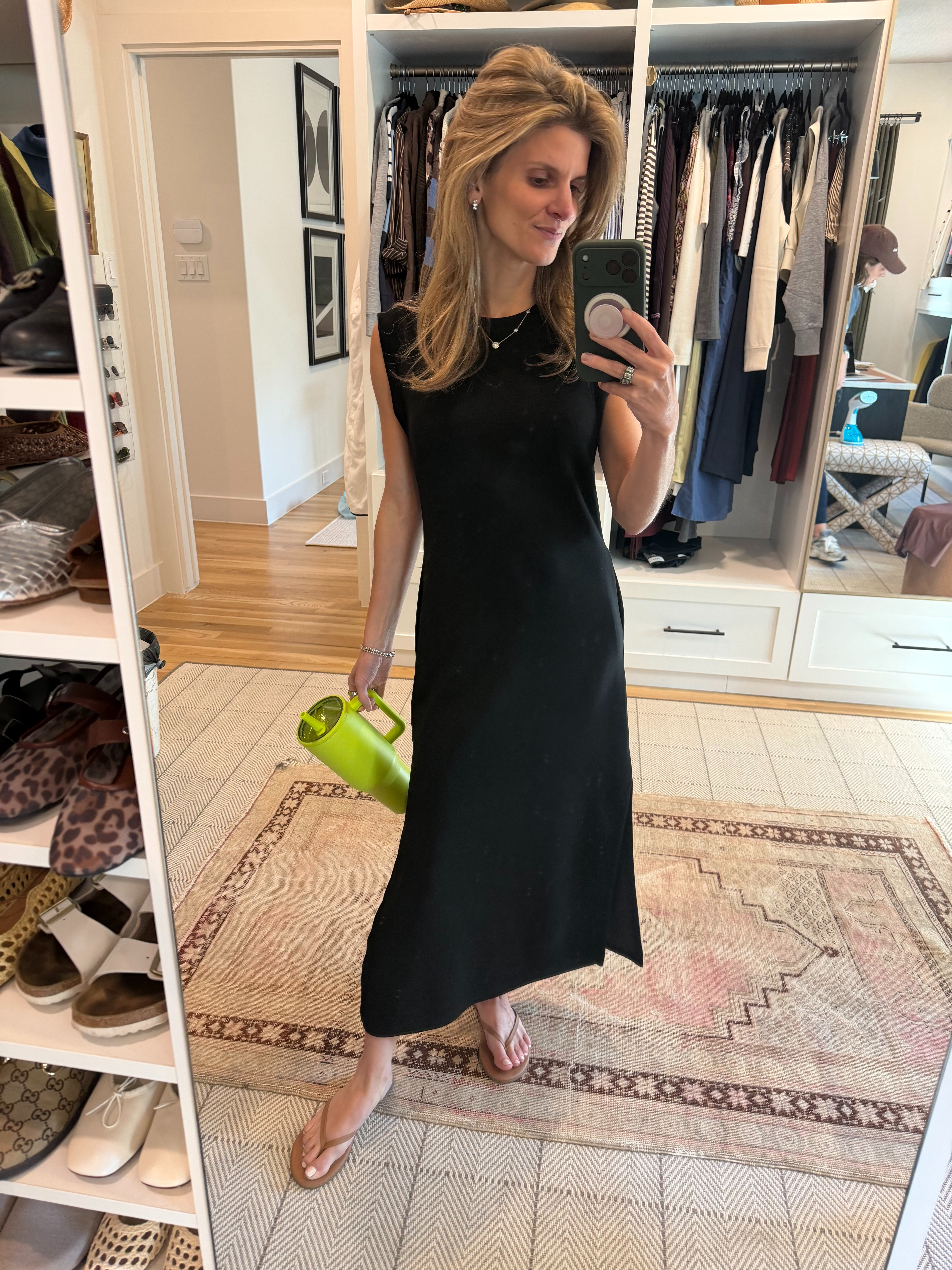 Amazon black maxi dress  

 
