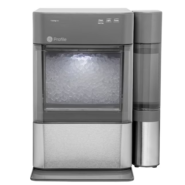 GE Profile Opal 38-lb Ice Per day Countertop or Portable Nugget Ice Maker (Stainless Steel) | Lowe's
