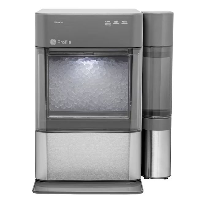 GE Profile Opal 38-lb Smart Countertop or Portable Nugget Ice Maker (Stainless Steel) | Lowe's