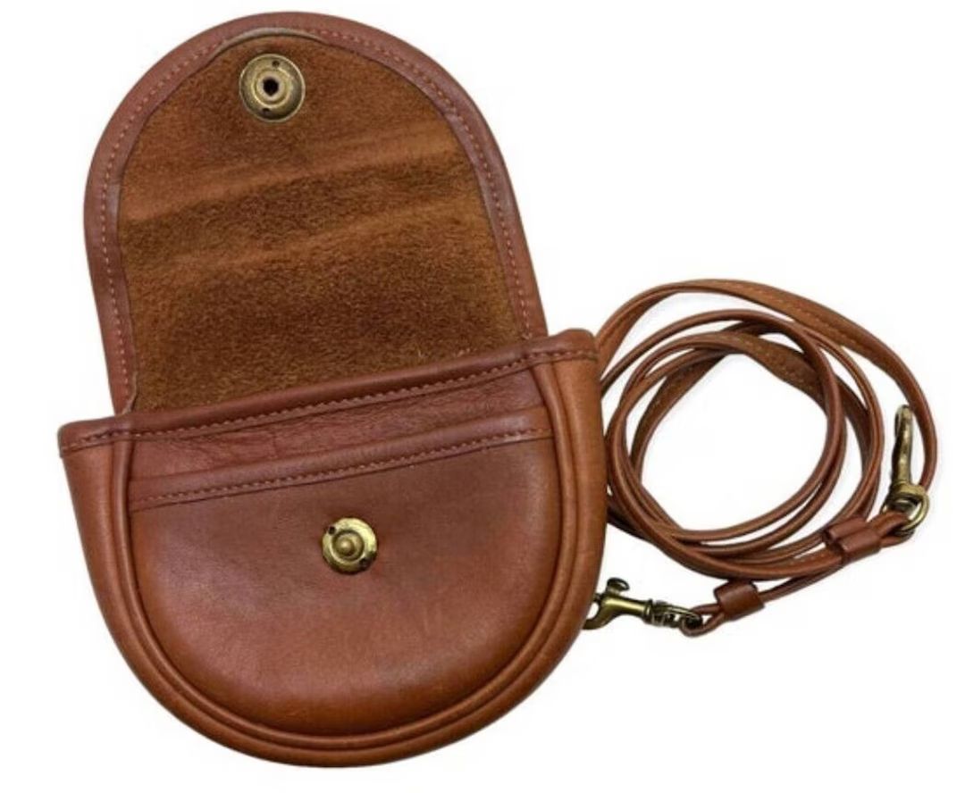 Vintage COACH 9826 Brown Leather Mini Belt or Crossbody Bag - Etsy | Etsy (US)