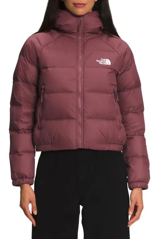 The North Face Hydrenalite Hooded Down Jacket in Wild Ginger at Nordstrom, Size Large | Nordstrom