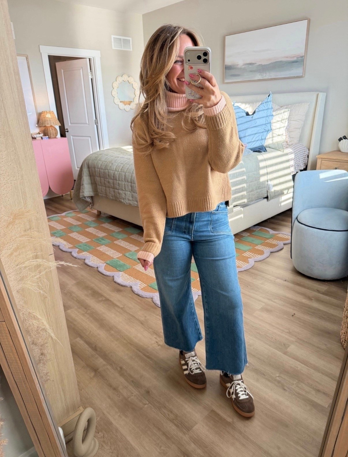 M sweater 
Jeans are Dusk Blue, TTS!

#LTKdayinmylife #LTKgrwm #LTKmorningroutine