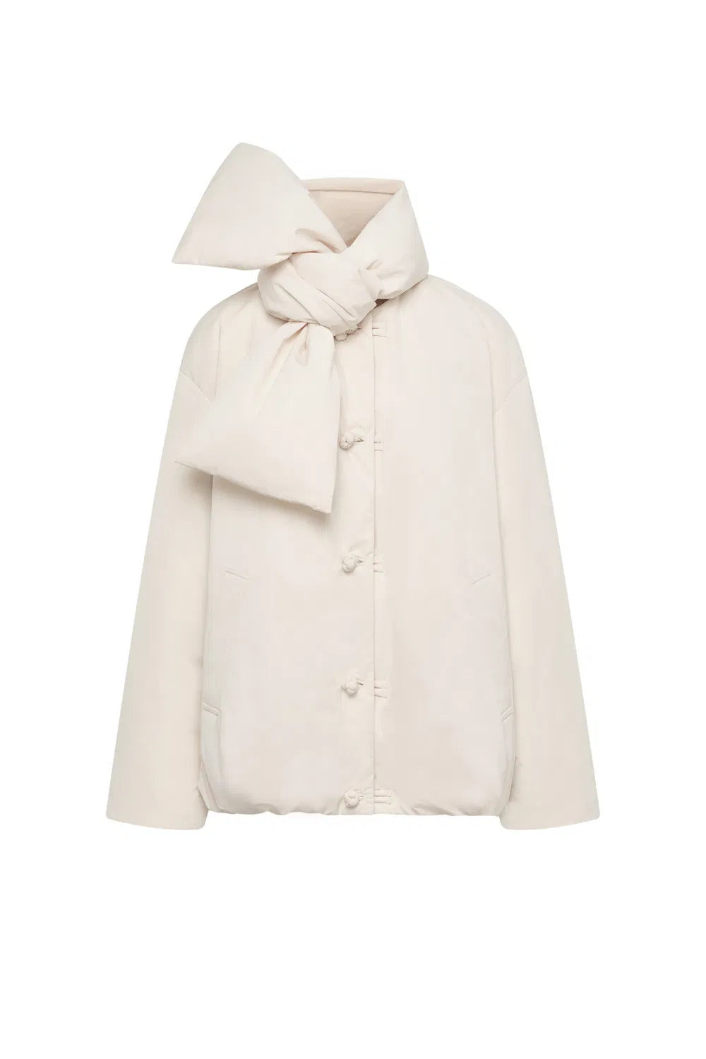 Adrija Water-Repellent Convertible Duck Down Puffer Coat in Lightweigh | Fabrique