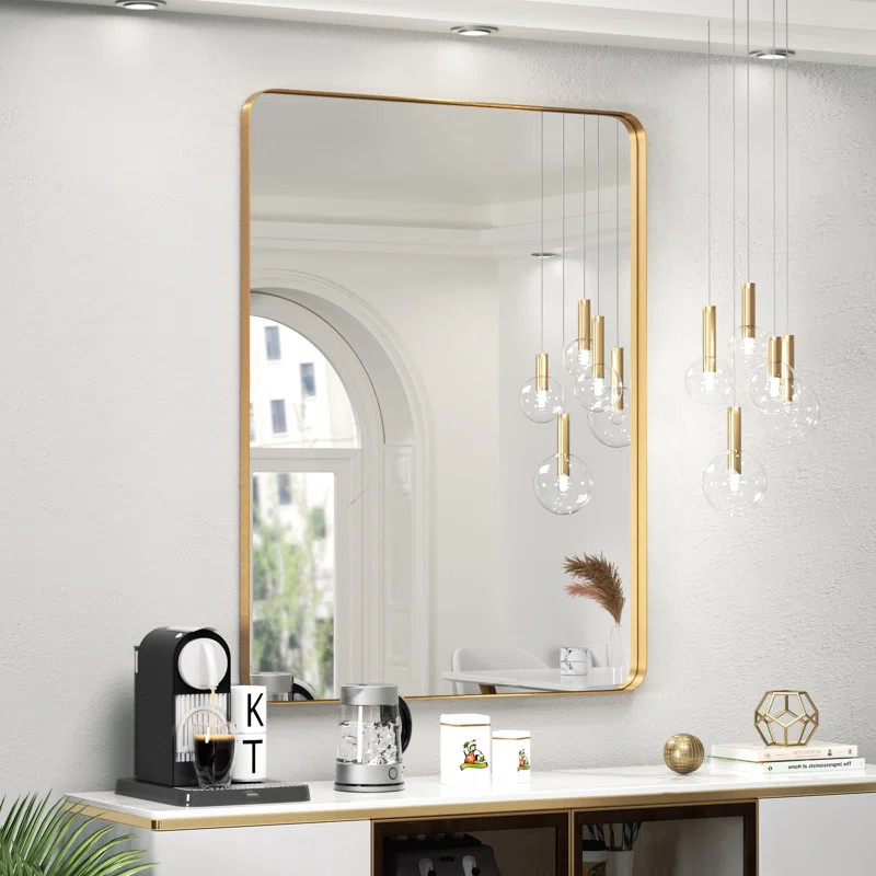 Bathroom Wall Mounted Mirror | Wayfair North America