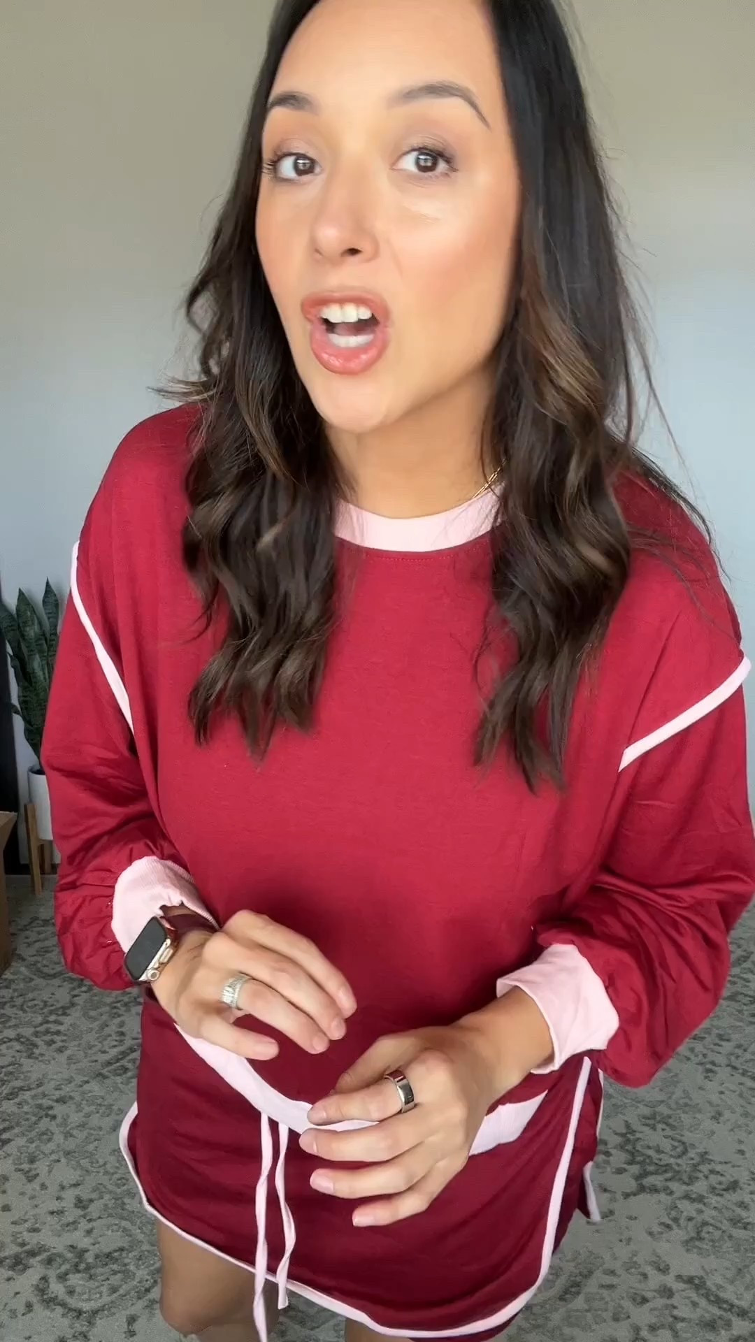 Loving this skort set! More of a cranberry red for soft autumns or soft summers 

#LTKSeasonal #LTKSaleAlert #LTKActive