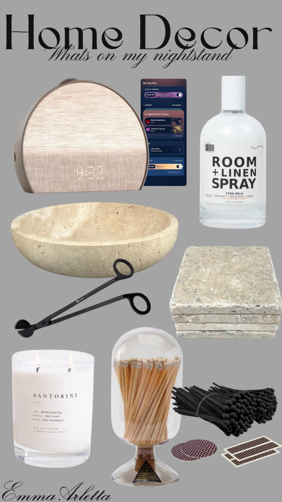 What’s on my nightstand 🕯️

Home, bedroom, nightstand, home decor, bedroom decor, interior design 

#LTKHome #LTKGiftGuide