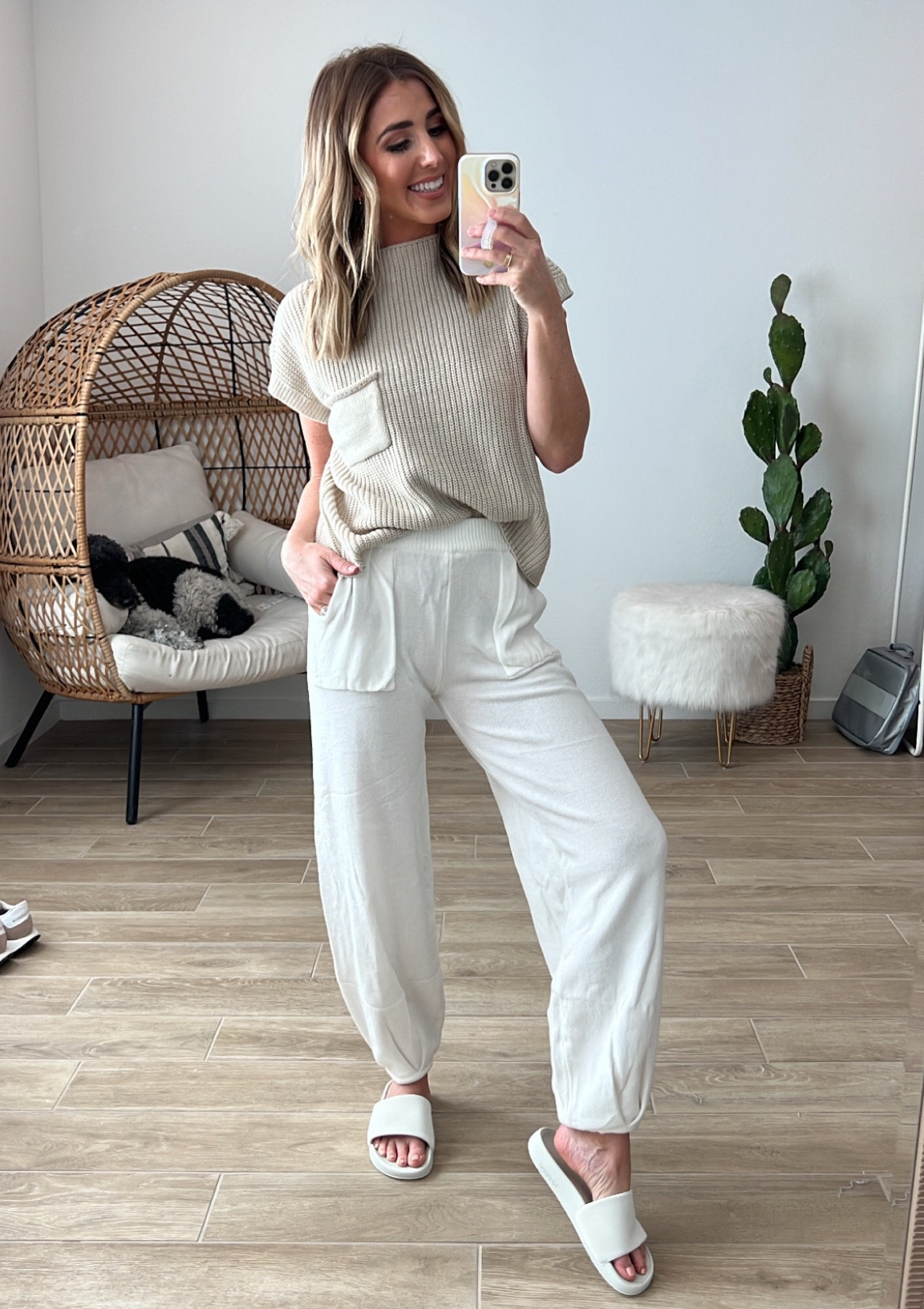Amazon set runs tts and is FP inspired. Wearing small. Sandals run tts  

#LTKstyletip #LTKshoecrush #LTKunder100