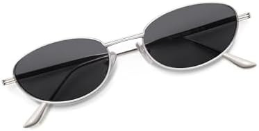 Retro Oval Sunglasses for Women Trendy Classic Shades Y2k Sunnies AP3747 | Amazon (US)