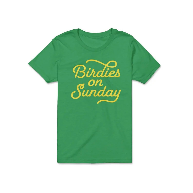 T-shirt Birdies on Sunday Golf T-shirt Father's Day T-shirt Unisex Gift for Golfer Cotton Tee Siz... | Etsy (US)