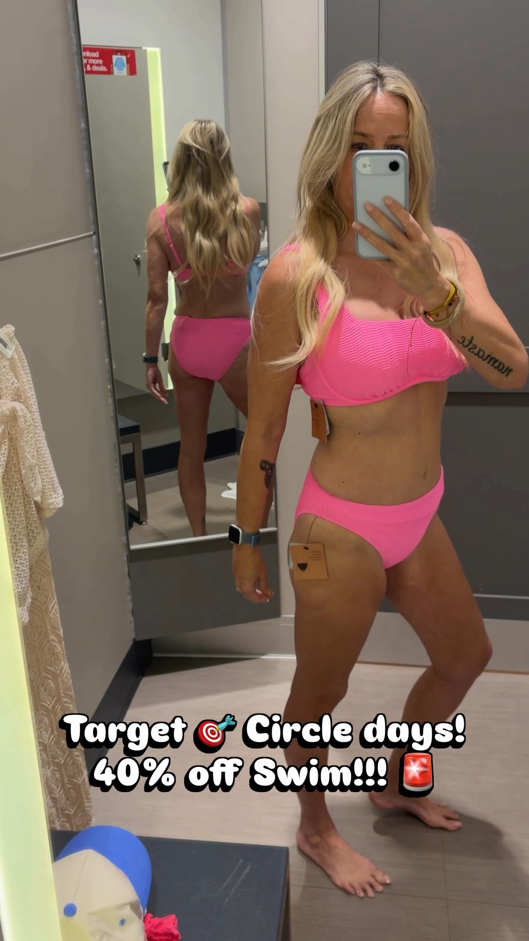 TARGET CIRCLE DAYS: 40% Off Swim & Sandals (Today Only!) 🚨

Stop what you’re doing! ⚓️✨ Target just dropped one of their best deals of the year: 40% OFF all swimwear and sandals for Circle members!

I spent some time in the fitting room today to find the best-fitting pieces for us. From supportive one-pieces that feel high-end to the cutest bikinis that actually stay put—Target is winning the swim game for 2026. 🏝️

At 54, I’m looking for that perfect balance of "trendy" and "functional," and these picks are Sarasota-approved. I’ve linked everything from my try-on video below so you can grab your favorites before the sizes sell out!

The Fit Details:

• I’m 5’6” and usually a Size Small in Target swim.
• Linking my favorite sandals to match (because at 40% off, you need the full look). 👡

Check the video to see how these styles look in motion! Remember, this deal is TODAY ONLY. ⏱️💸

#TargetStyle #TargetCircleDays #TargetHaul #SarasotaLiving #BikiniSeason #SpringSale2026 #AffordableLuxury #FitAt54 #SaltyAt54

#LTKSwim #LTKSaleAlert #LTKOver40