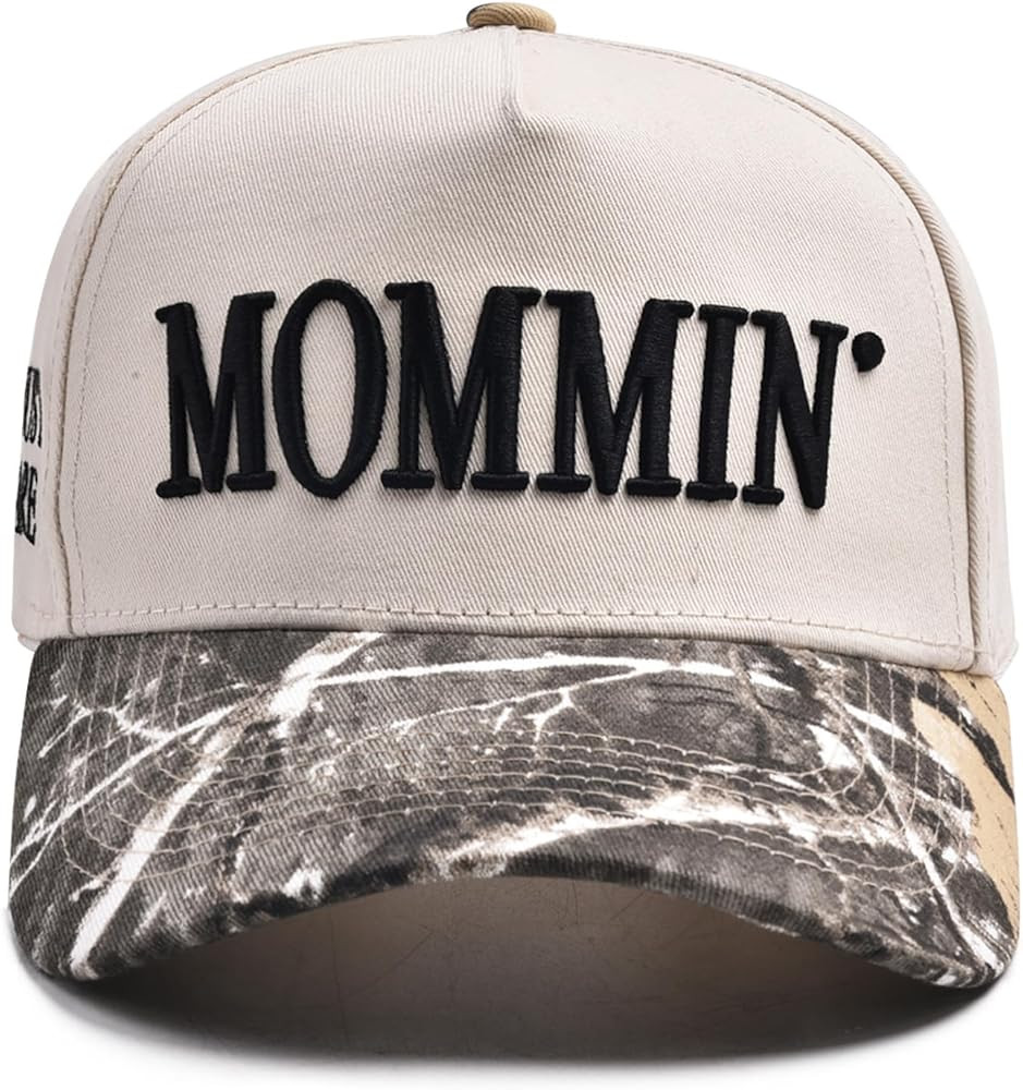 Vintage Two-Tone Women's Baseball Cap, Mommin Trucker Hat for Women&Men, Adjustable Baseball Cap,... | Amazon (US)