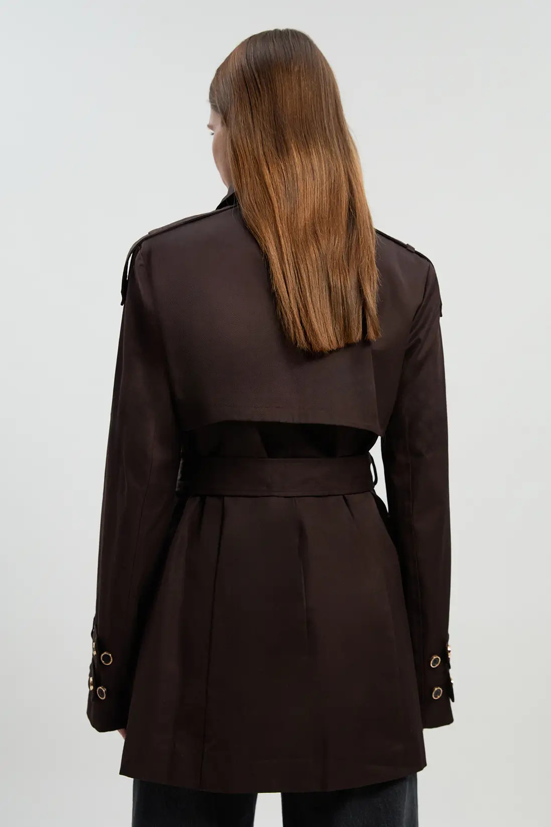 Short Trench Coat | Karen Millen