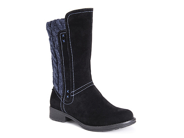 Muk Luks Casey Boot - Women's - Black/Navy | DSW