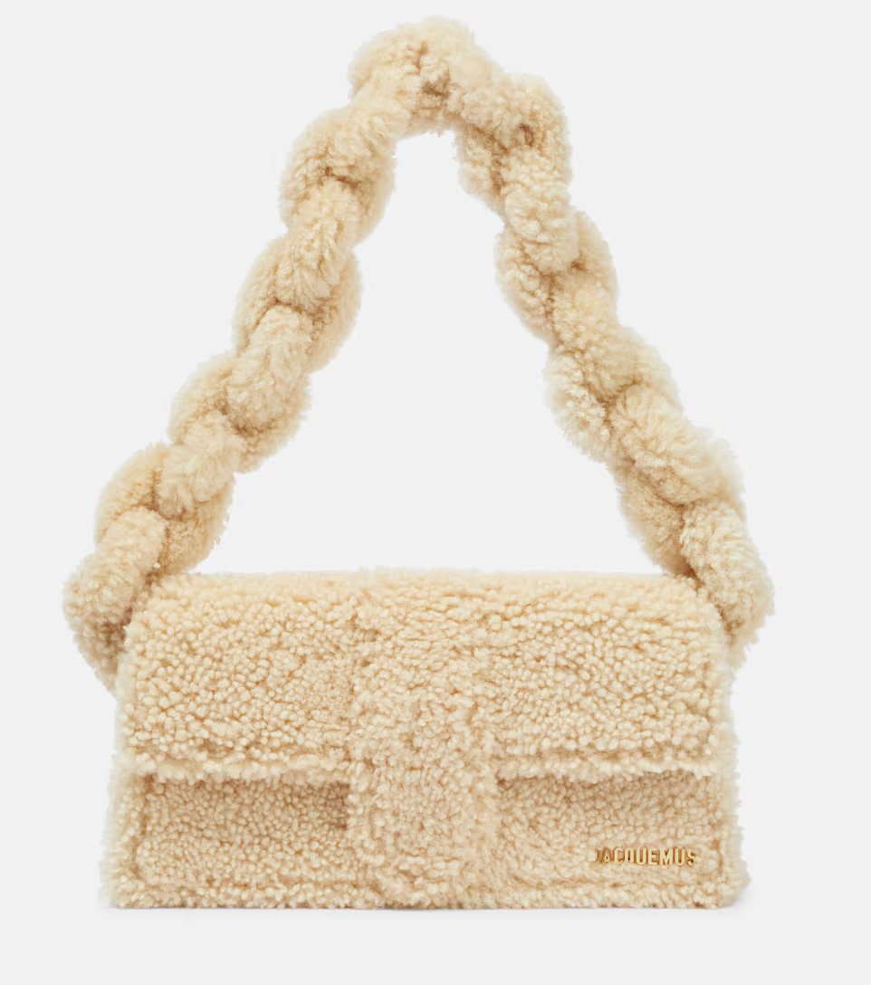 Le Bambidou shearling shoulder bag | Mytheresa (UK)