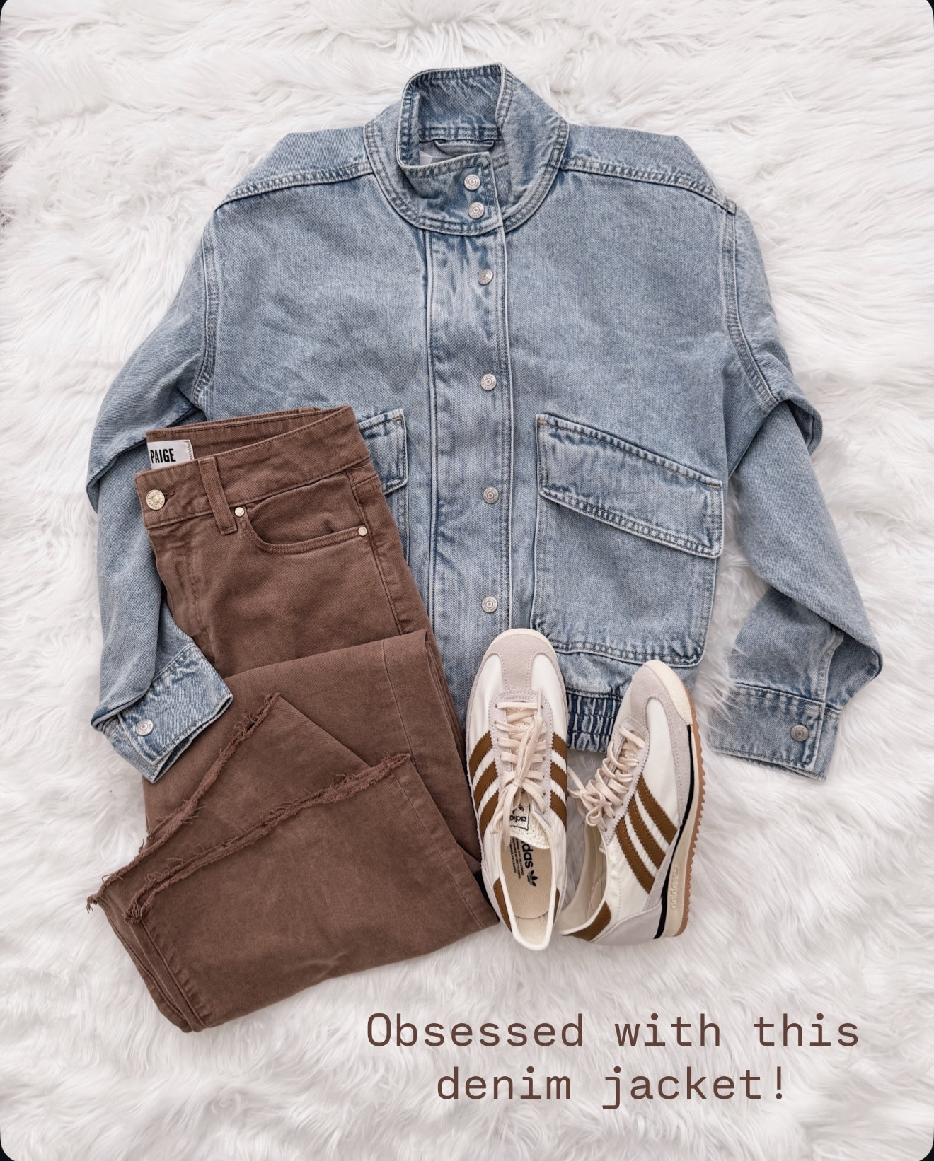 This denim jacket has been on repeat lately because it layers perfectly with everything in my spring wardrobe.

denim jacket outfit women, spring layering outfits women, casual denim jacket look women over 40, neutral spring outfits with sneakers, everyday casual outfits women, brown pants outfit women spring, classic denim jacket styling women, capsule wardrobe spring layers, comfortable casual spring outfits women

#LTKSeasonal #LTKOver40 #LTKWorkwear