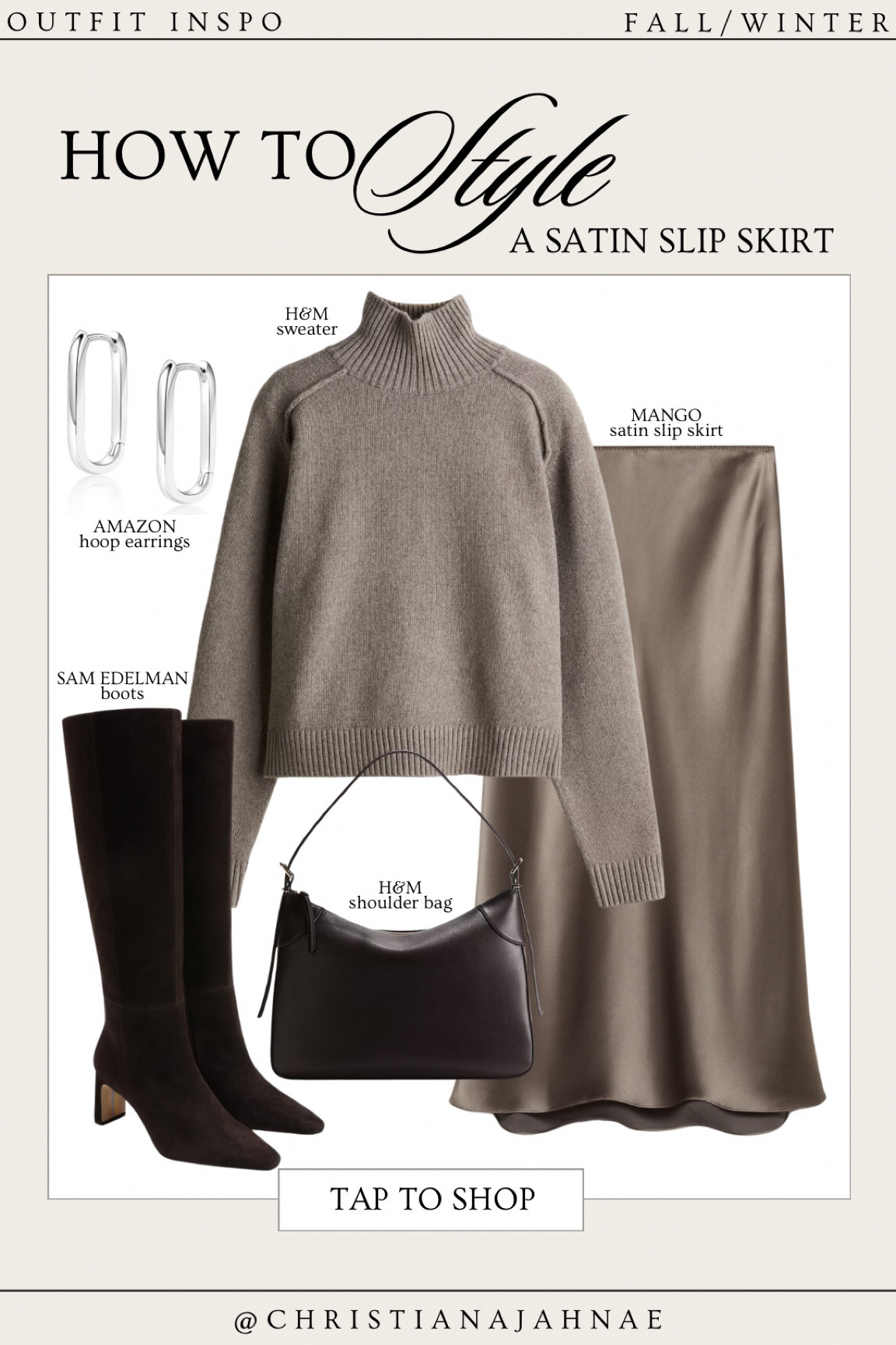 Must-have seasonal item: satin slip skirt 🍂

#LTKStyleTip #LTKFindsUnder100 #LTKShoeCrush
