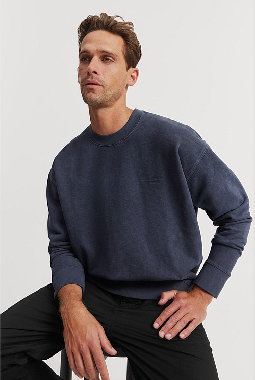 Oversized Vintage Wash Sweat | Country Road