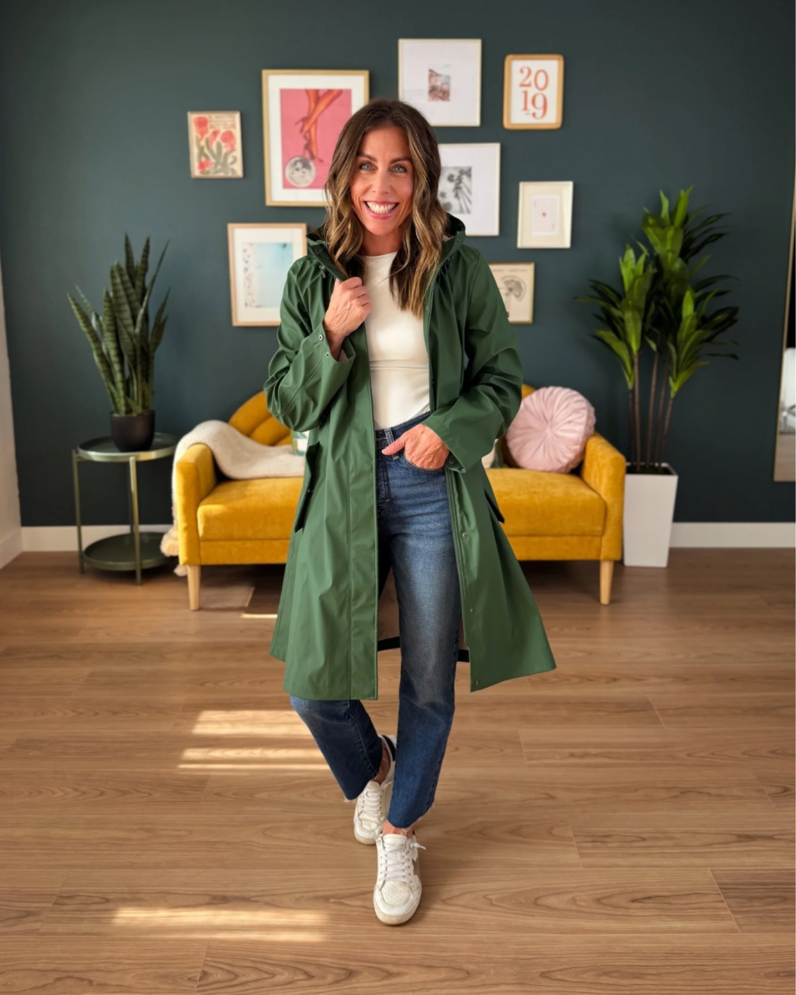 Love this @landsend oversized rain jacket! In an xs! 

#LTKStyleTip #LTKGiftGuide #LTKSeasonal